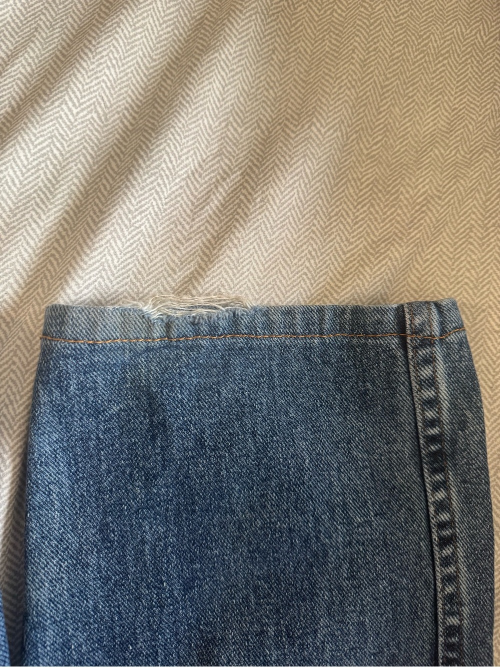 Vintage Men's Wrangler Five Star Premium Jeans Straight Medium Wash Size 28X29 - Picture 9 of 13